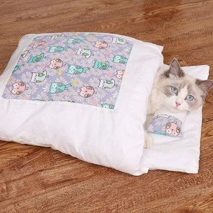 ✨Japanese style warm four seasons cat bed pet bed😺