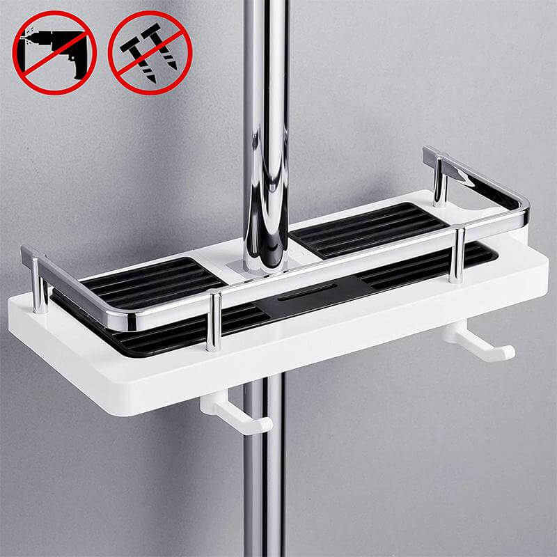 Hot sale🔥 Shower rod storage shelf