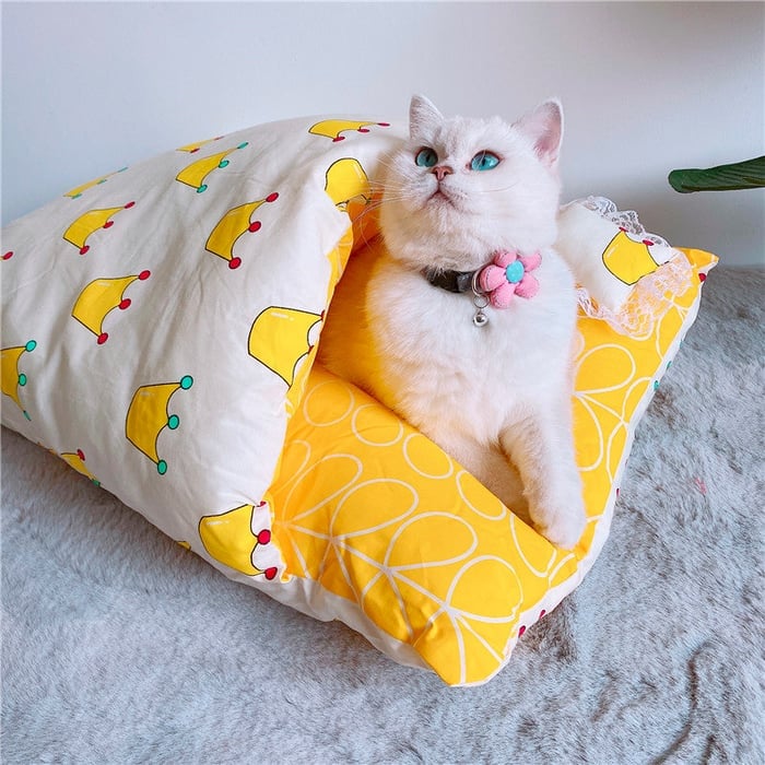 ✨Japanese style warm four seasons cat bed pet bed😺