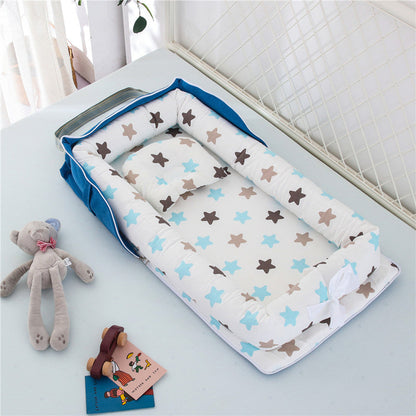 Foldable Cotton Portable Newborn Crib