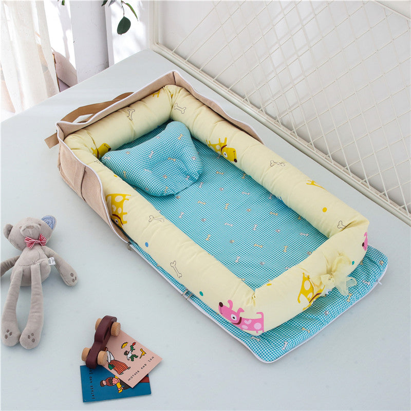 Foldable Cotton Portable Newborn Crib