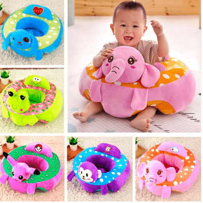 Cartoon baby sofa plush toys.children's learning seat