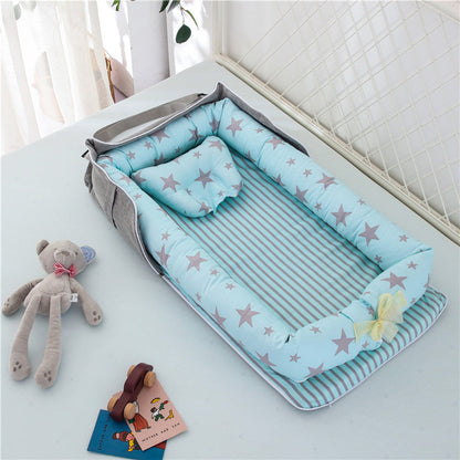 Foldable Cotton Portable Newborn Crib