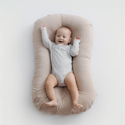 Newborn Cotton Baby Nest Bed - Portable & Cozy