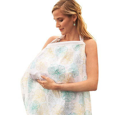 Summer Thin Gauze Breastfeeding Nursing Cover