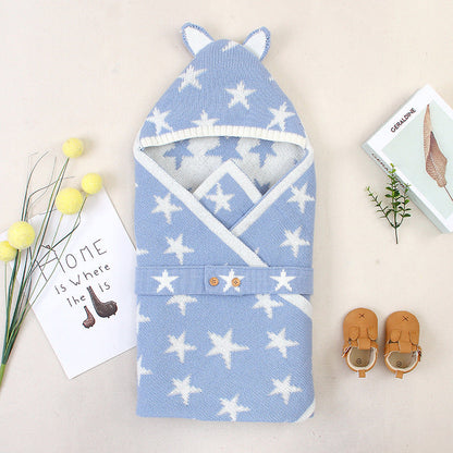 All-Match Hooded Baby Wrap Sleeping Bag