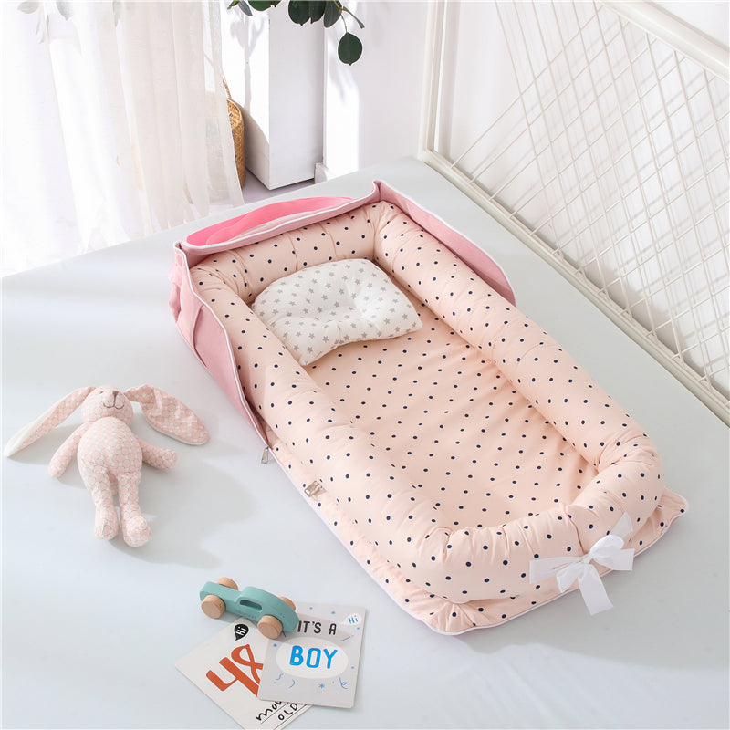 Foldable Cotton Portable Newborn Crib