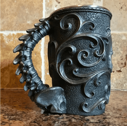 Necromancer Skull Mug Handicraft Cup Zombie Style