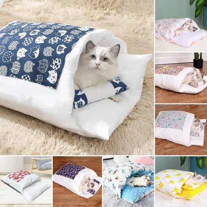 ✨Japanese style warm four seasons cat bed pet bed😺