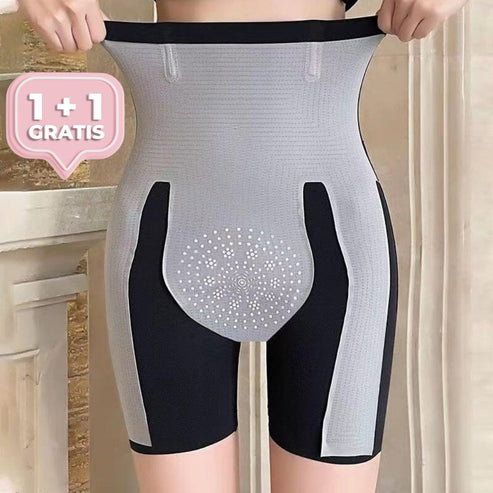 Culotte gainante taille haute à maintien élastique