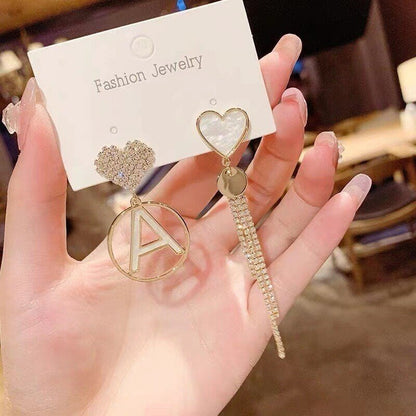 Letter Love Earrings