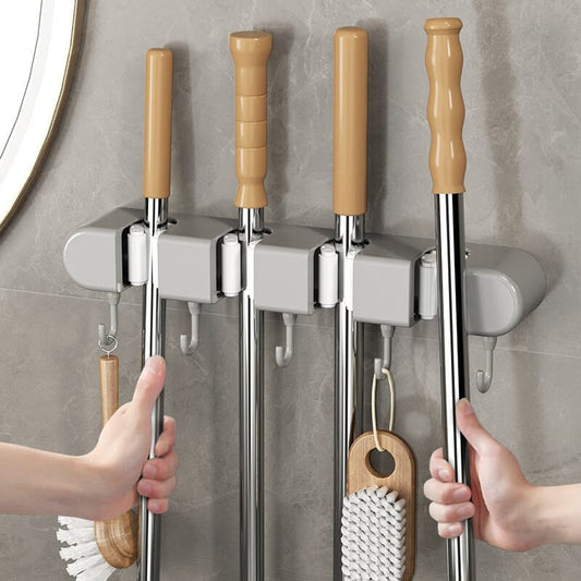 Hot Sale 48% OFF💖 Multifunctional Mop Holder with Hook