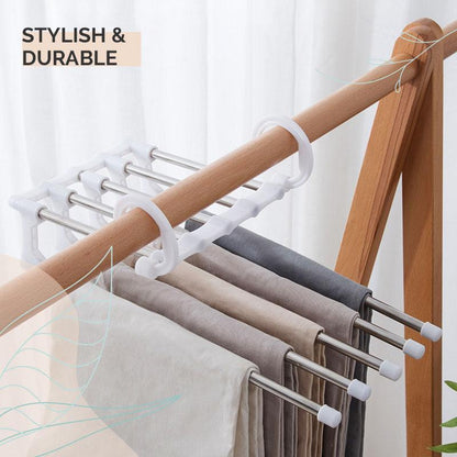 (Mother's Day Sale-Special Offer Now) Multi-functional Pants Rack (BUY 5 GET Extra 30% OFF)