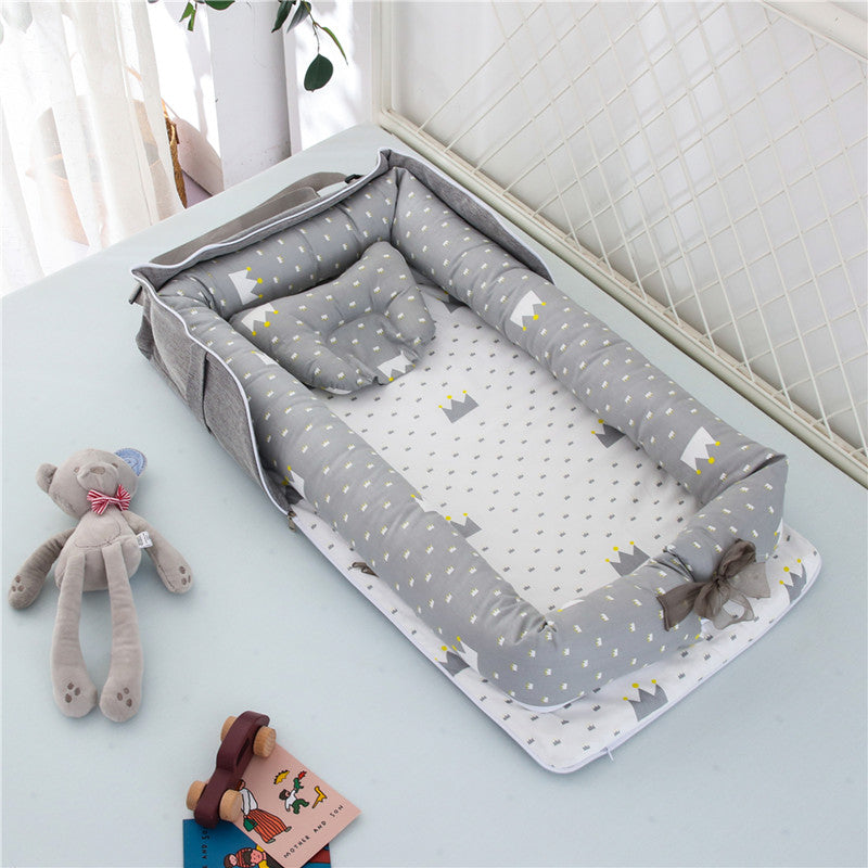 Foldable Cotton Portable Newborn Crib