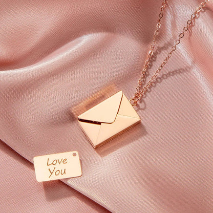 🔥 49% OFF🔥-💗Love Letter Necklace📩