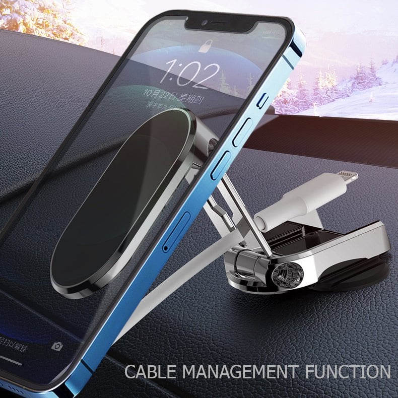 🔥2023 New Years Sale - 49% OFF🔥 Alloy Folding Magnetic Car Phone Holder