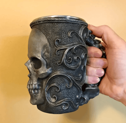 Necromancer Skull Mug Handicraft Cup Zombie Style