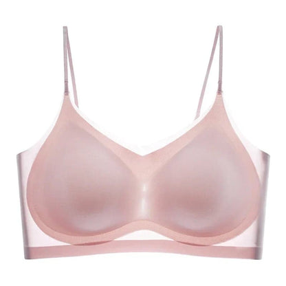 🎉SOUTIEN-GORGE CONFORT EN SOIE GLACE SANS COUTURE ULTRA-MINCE GRANDE TAILLE D'ÉTÉ🎉