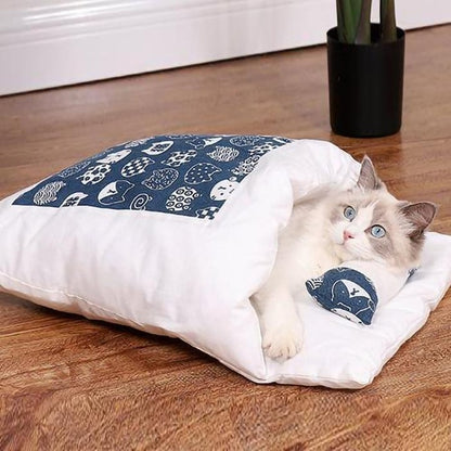 ✨Japanese style warm four seasons cat bed pet bed😺