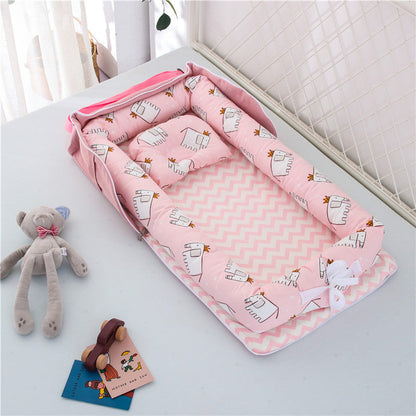 Foldable Cotton Portable Newborn Crib