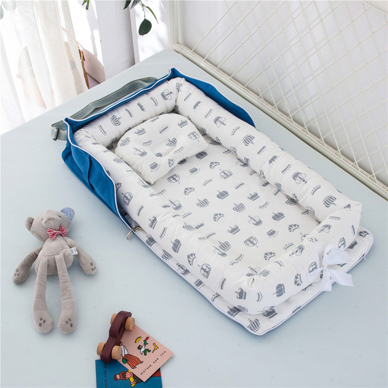 Foldable Cotton Portable Newborn Crib