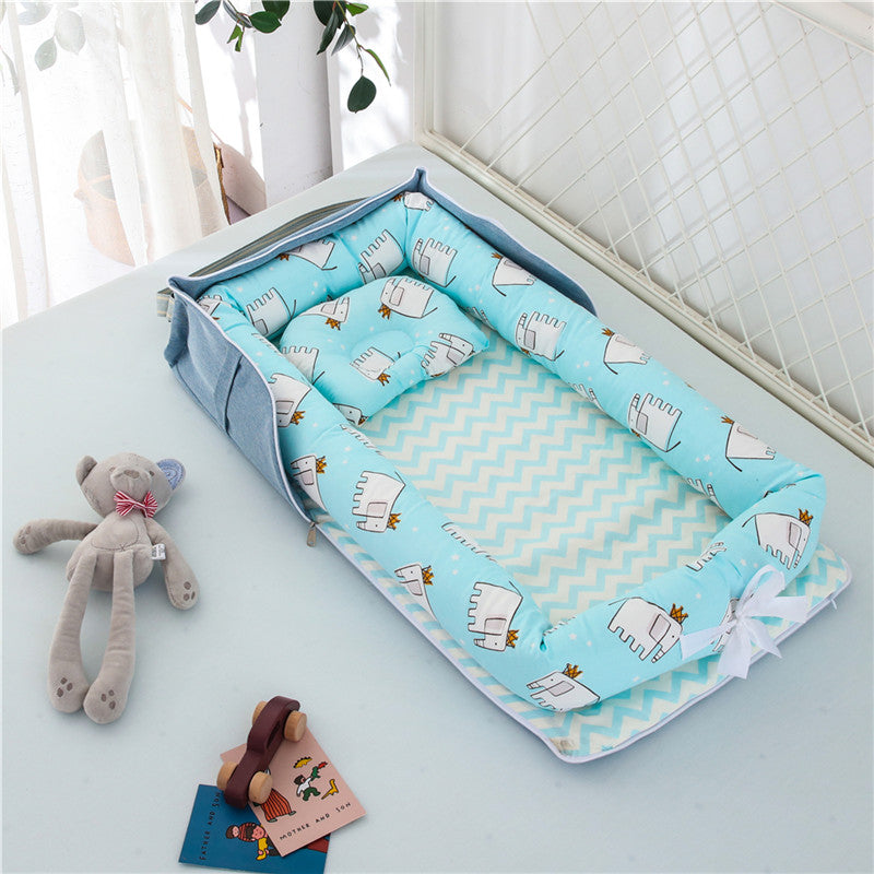 Foldable Cotton Portable Newborn Crib