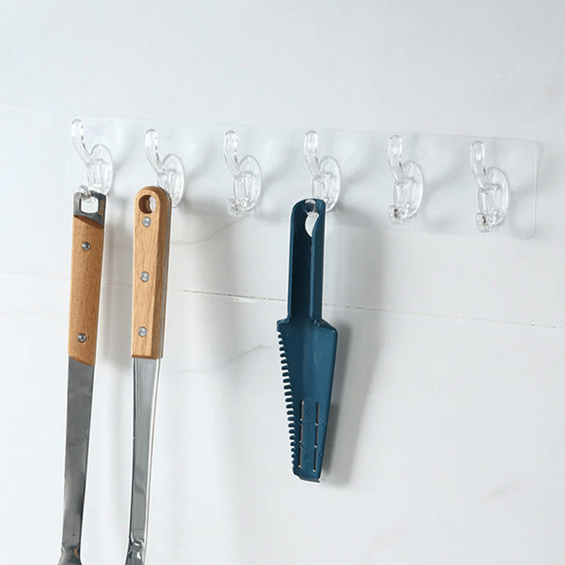 Multifunctional Transparent 6 Hooks ⚡BUY 2 GET EXTRA 10% OFF