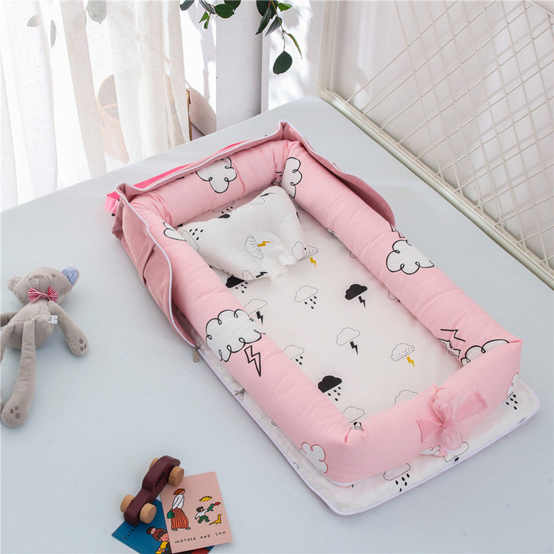 Foldable Cotton Portable Newborn Crib