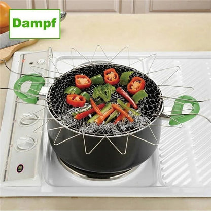 Stainless Steel Retractable Strainer Cooking Basket