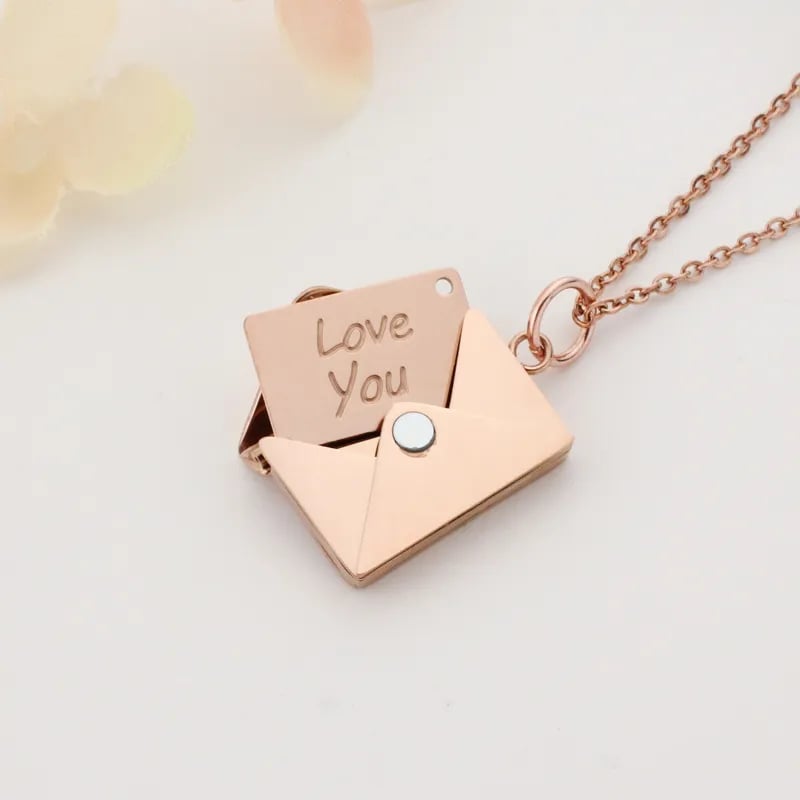 🔥 49% OFF🔥-💗Love Letter Necklace📩