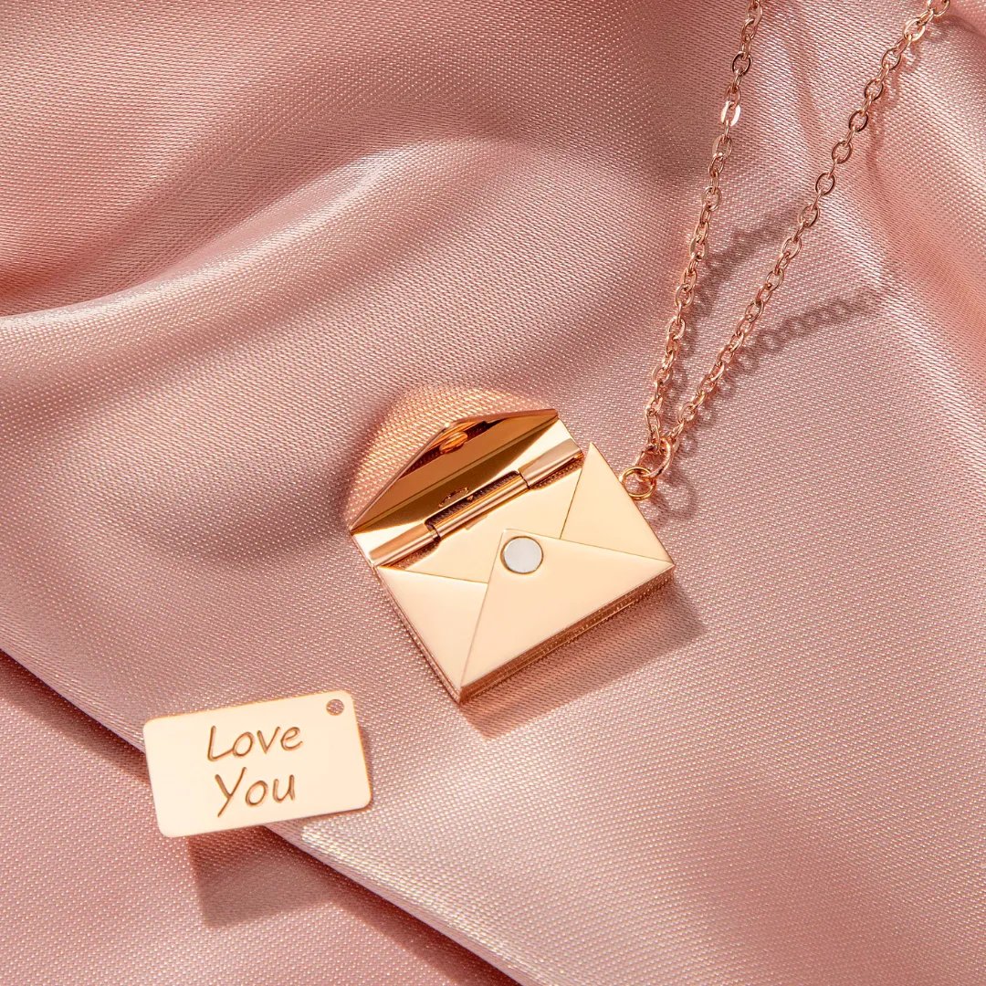 🔥 49% OFF🔥-💗Love Letter Necklace📩