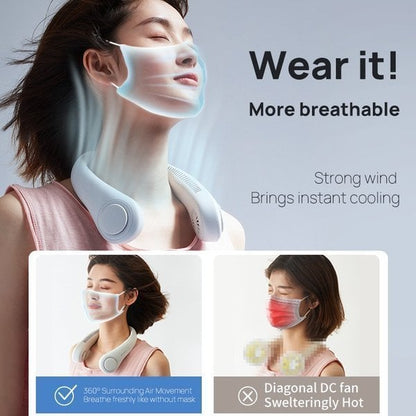 2023 New Portable Neck Fan