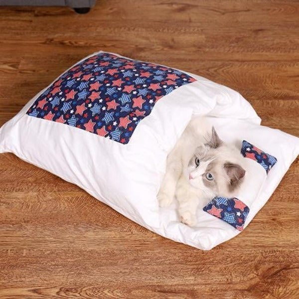 ✨Japanese style warm four seasons cat bed pet bed😺