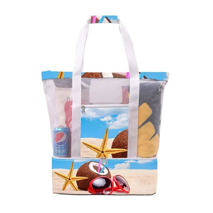 🔥 Hot sale——Beach Bliss 2-in-1 Tote & Cooler Bag🏖️