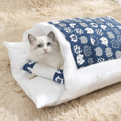 ✨Japanese style warm four seasons cat bed pet bed😺