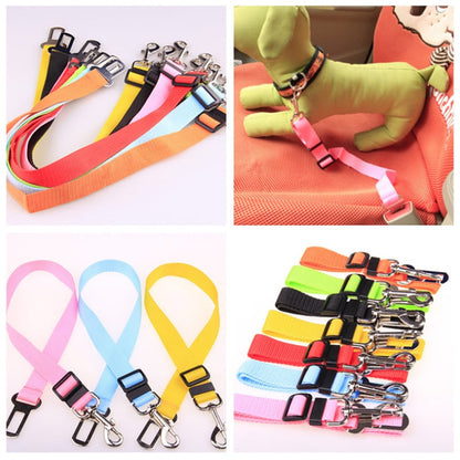 (49% OFF)-Dog Car Safety Seat Belt