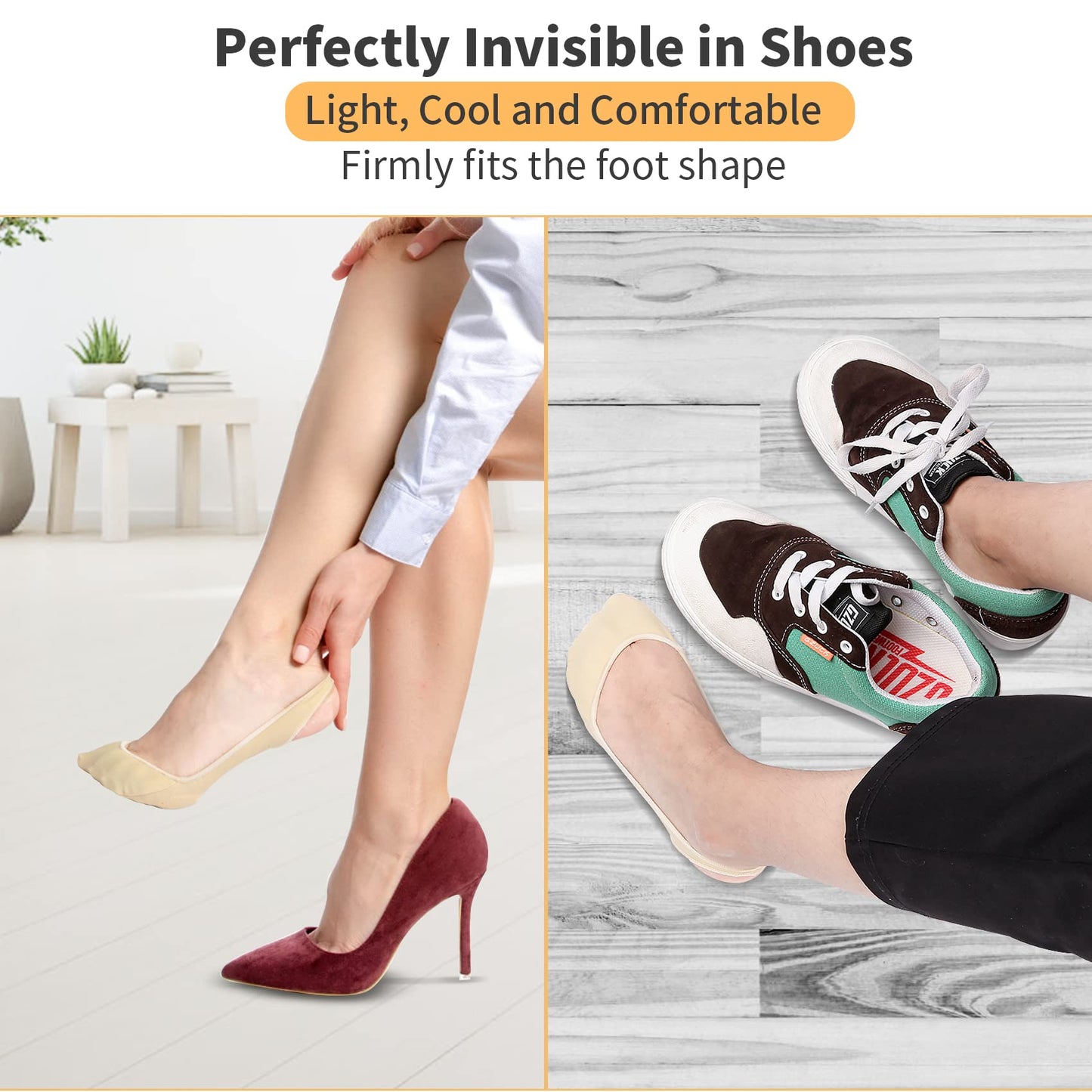 🔥Sock-Style Ball of Foot Cushions for Women