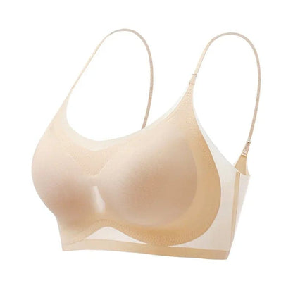 🎉SOUTIEN-GORGE CONFORT EN SOIE GLACE SANS COUTURE ULTRA-MINCE GRANDE TAILLE D'ÉTÉ🎉