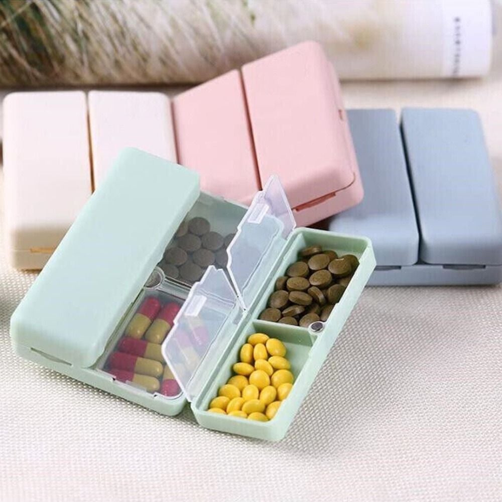 🔥Hot Sale -💊7 Compartments Portable Pill Case