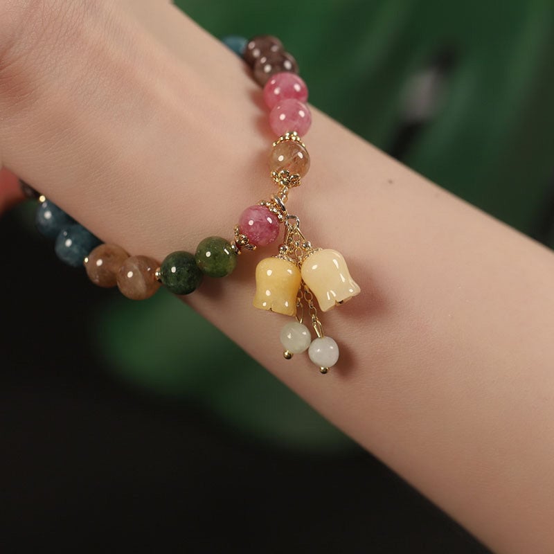 Natural Colored Tourmaline Bracelet