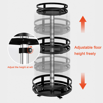 🔥Buy 2 FREE SHIPPING🔥The 360° rotating storage rack can be used in any scene