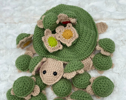 Turtle Memory Game ( Woven Finished Product )