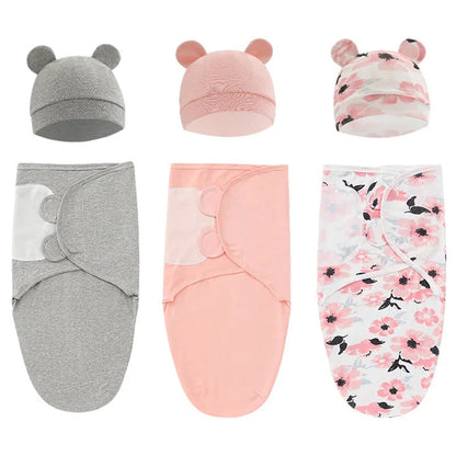 Cotton Newborn Sleep Sack Set