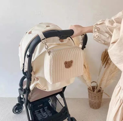 Portable Stroller Diaper Caddy Organizer