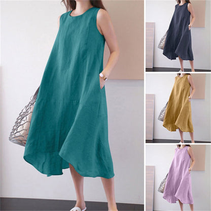 Woman's Causal Cotton Cooling Dress