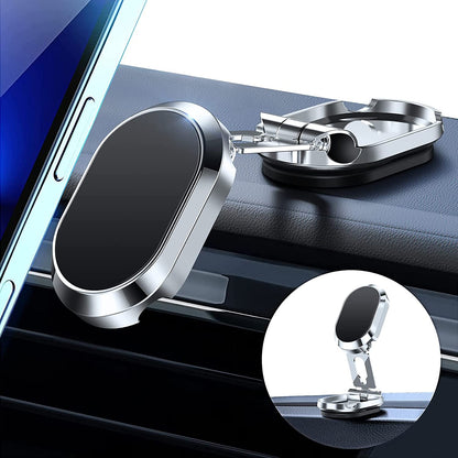 🔥2023 New Years Sale - 49% OFF🔥 Alloy Folding Magnetic Car Phone Holder