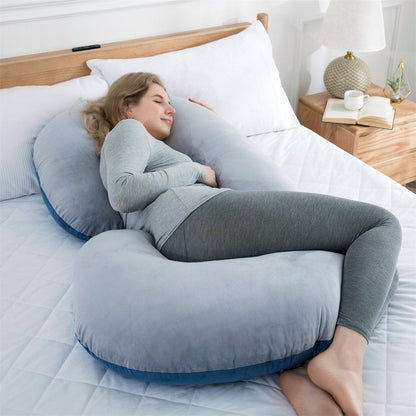 Multi Functional Folding Maternity C Shaped Full Body Sleeping Pillow Pregnancy