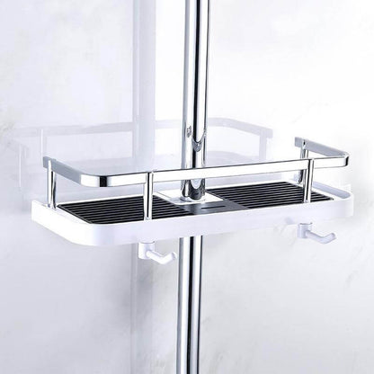 Hot sale🔥 Shower rod storage shelf