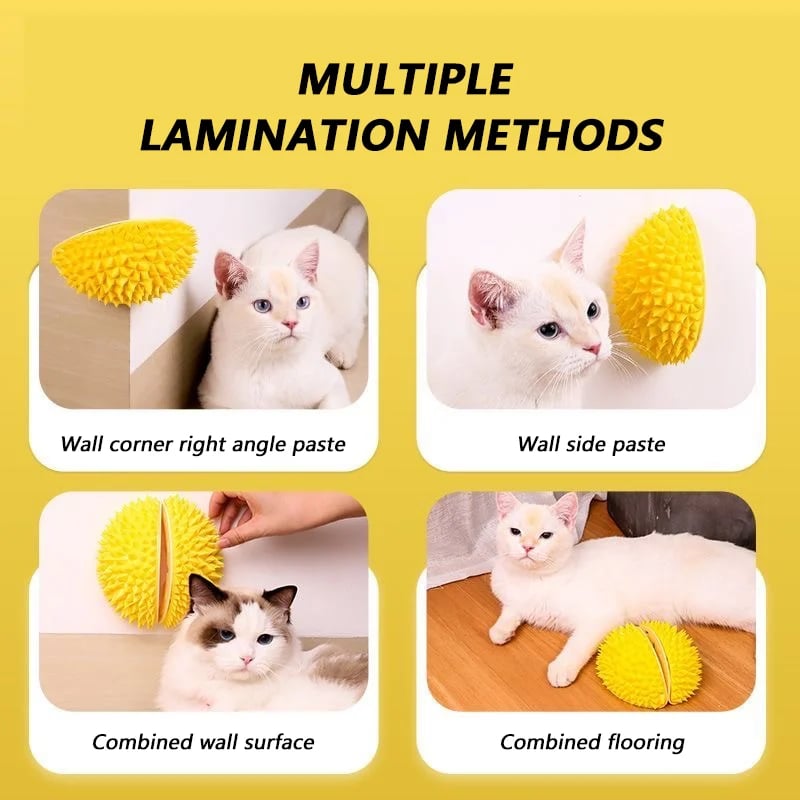 Durian Self-Adhesive Cat Scratcher Toy