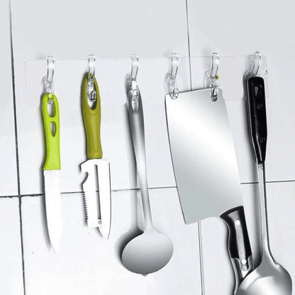 Multifunctional Transparent 6 Hooks ⚡BUY 2 GET EXTRA 10% OFF